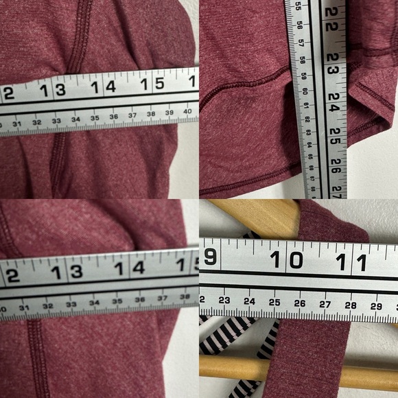 Lululemon Wild Tank Top‎ Heathered Wine Berry Size 2 Yoga Built In Bra Luxtreme - Picture 9 of 11